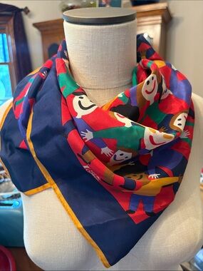 Vintage Save the Children for Vera silk scarf